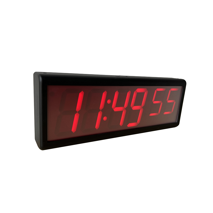 Orologio sincronizzato con Internet a 6 cifre da 4