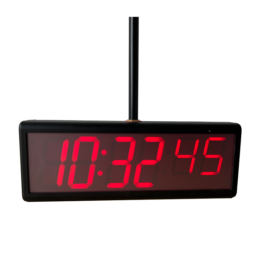 Orologio locale NTP PoE a LED bifacciale da 4