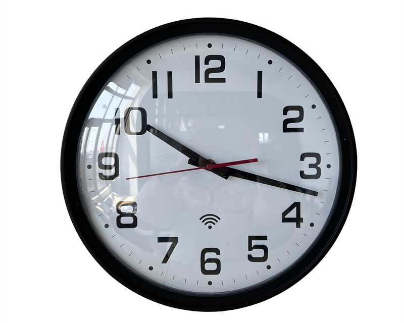 13.7 inch Black WiFi Analog Clock 13.7 inch Black WiFi Analog Clock